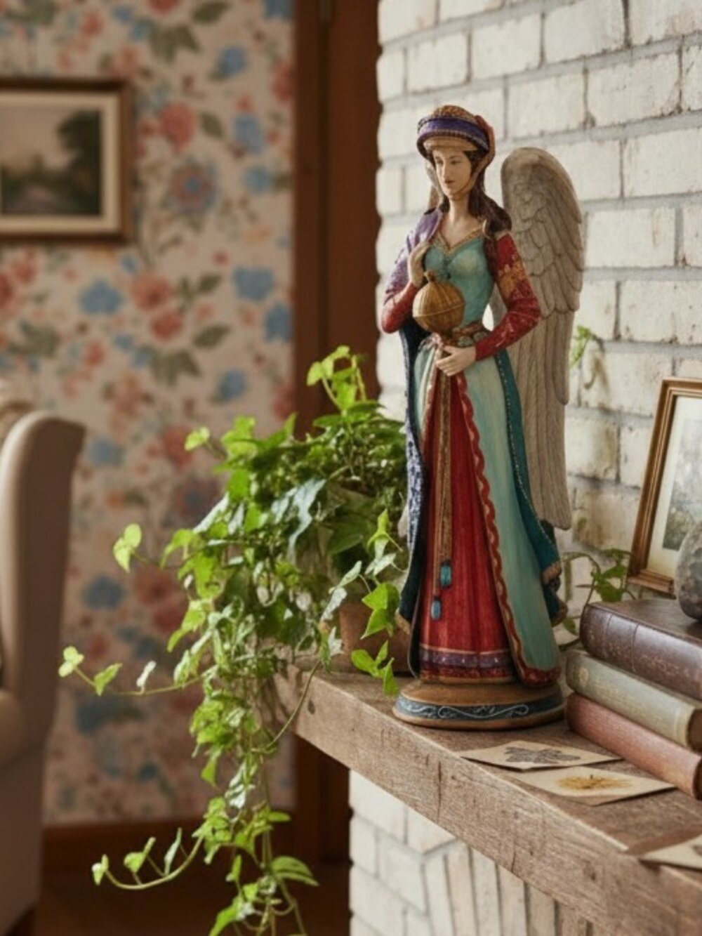 Ganz E5705 Angels Through Time "Gothic Angel" 12 Inches‎ High New in Box